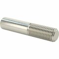 Bsc Preferred 18-8 Stainless Steel Threaded on One End Stud 1-8 Thread Size 5 Long 97042A143